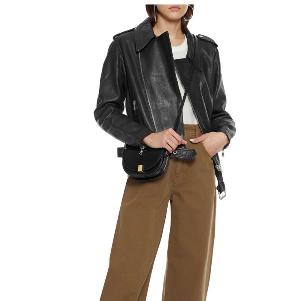 Never worn with tags J Brand Leather Jacket